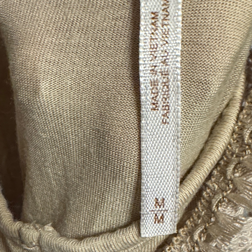 Free People Chic Beige Sleeveless Textured Mini Dress - Picture 5 of 7